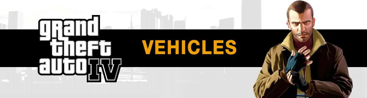 Grand Theft Auto IV Vehicles Database: All Cars, Bikes, Helicopters & Boats in GTA 4, TLAD & TBOGT