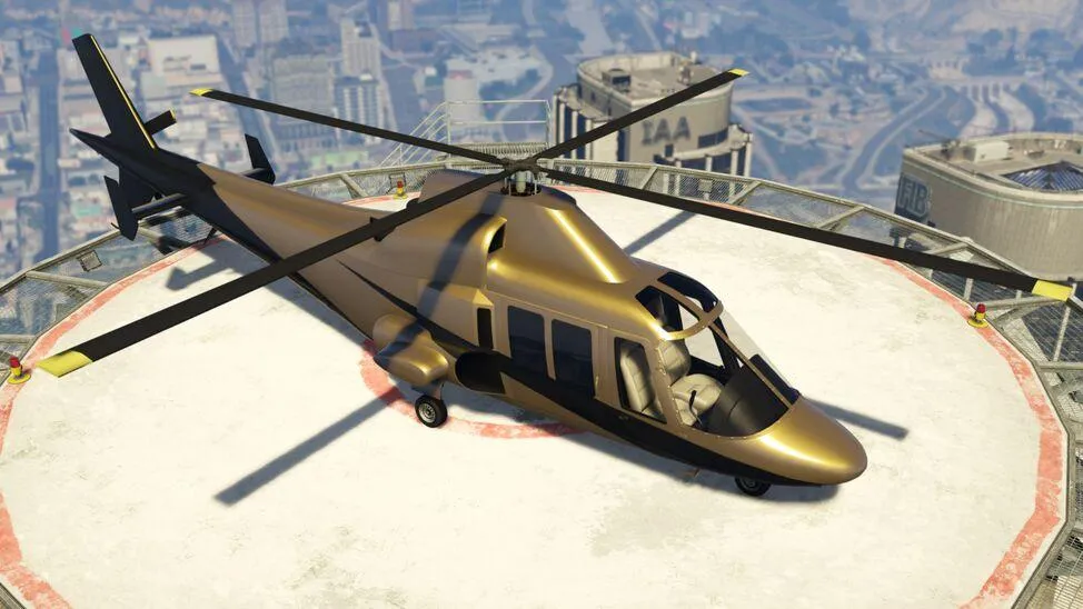 GTA 5 Best Helicopters - Swift Deluxe