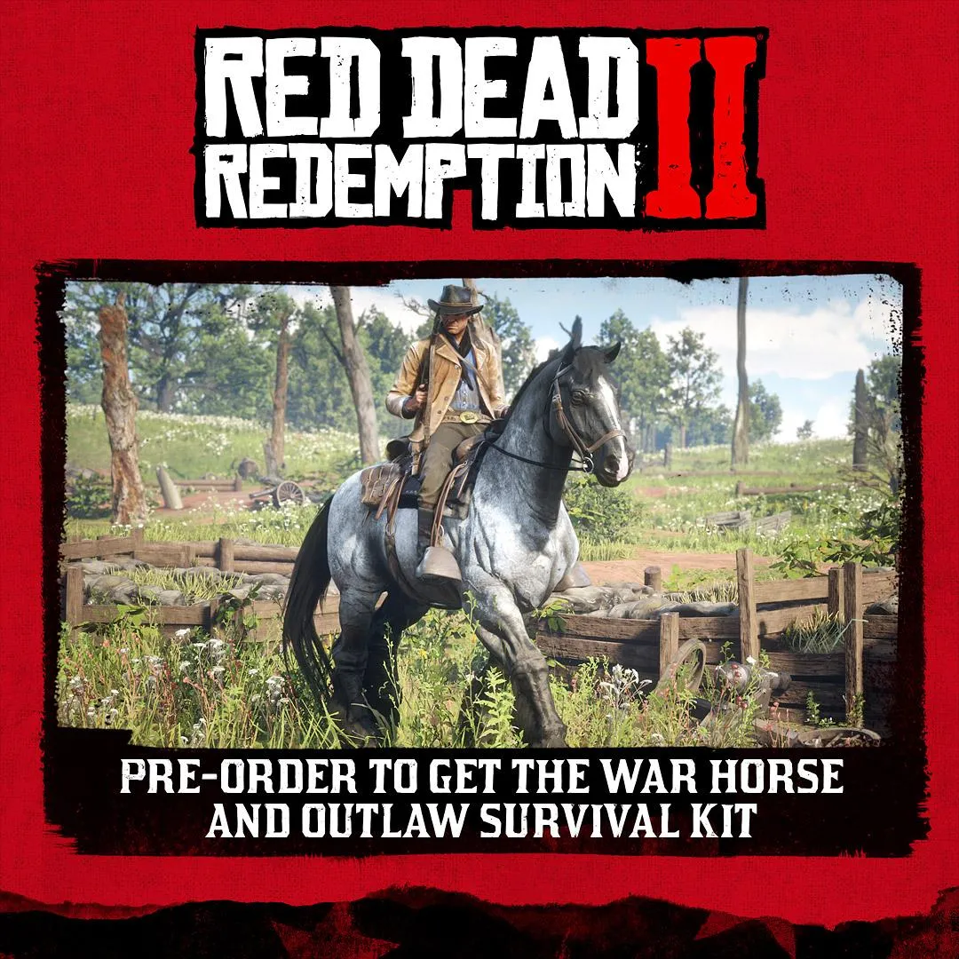 red dead redemption 2 pre order article