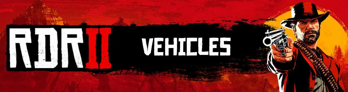 Red Dead Redemption 2 Vehicles & Transport