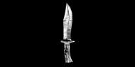 Wide blade knife