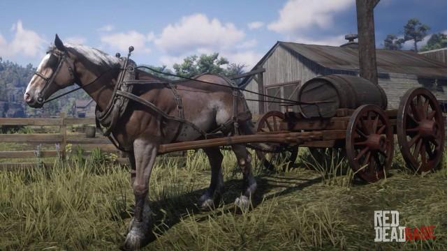 Mealy Chestnut Belgian Horse | RDR2 & Online Horse Stats & Locations