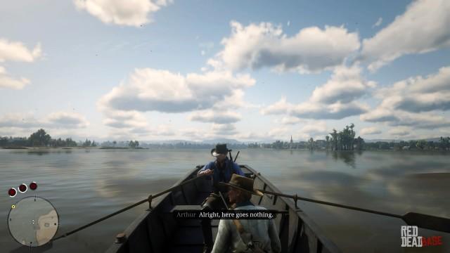 rowboat - red dead redemption 2 vehicles & transport - red