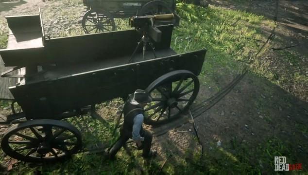 chuck wagon gatling - red dead redemption 2 vehicles