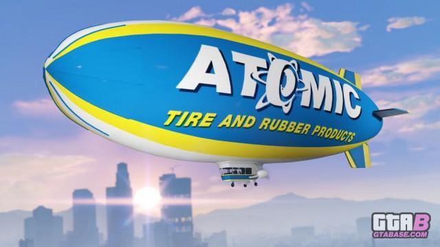 Atomic blimp gta 5 где найти