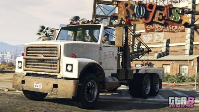 Tow Truck (Large)  GTA 5 Online Vehicle Stats, Price, How To Get