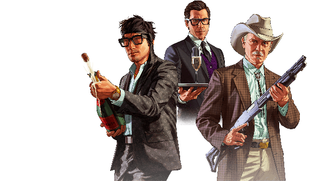 GTA Online Character Artworks PNG | Grand Theft Auto V