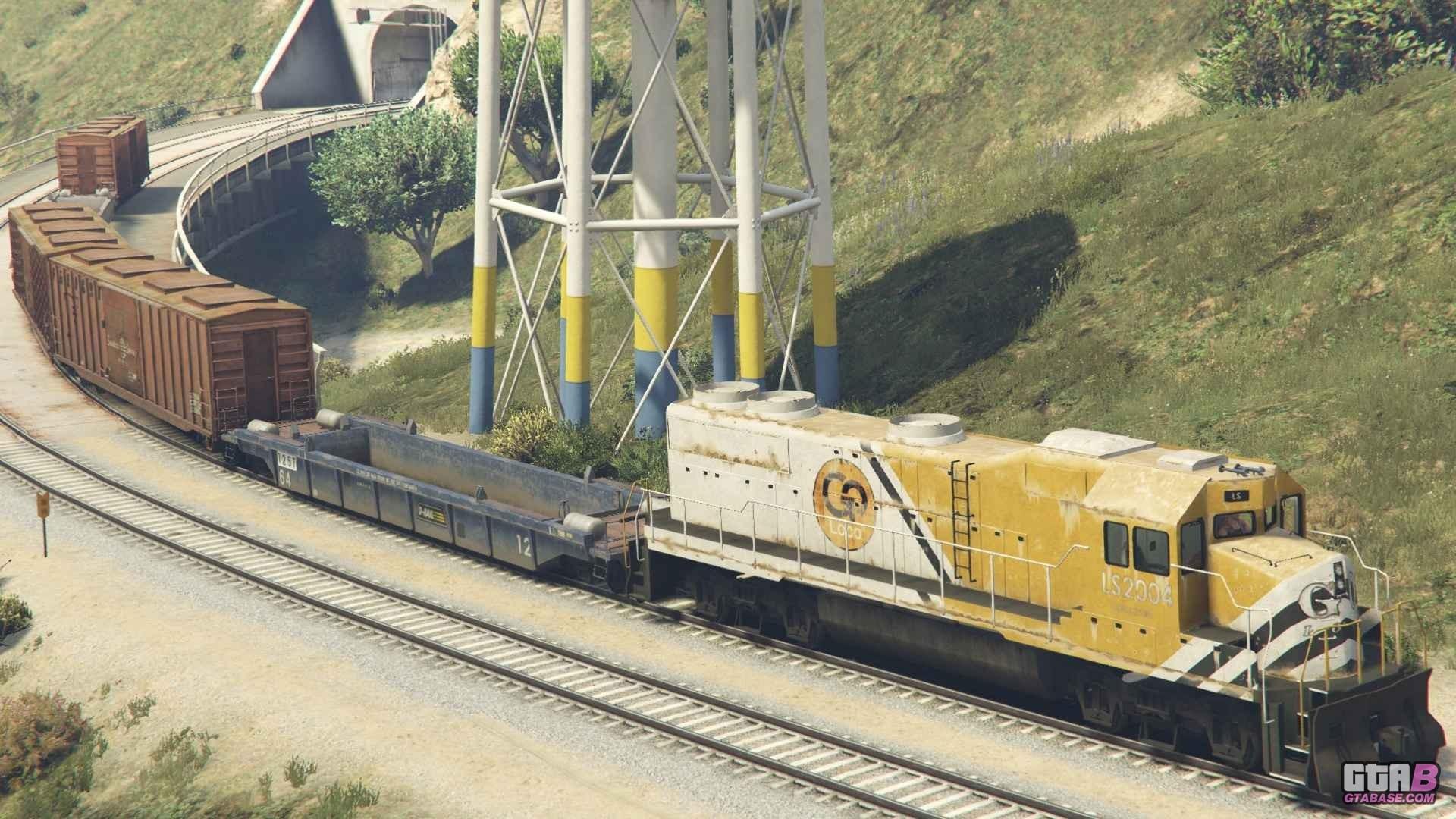 Freight Train | GTA 5 Online Vehicle Stats, Price, How To Get