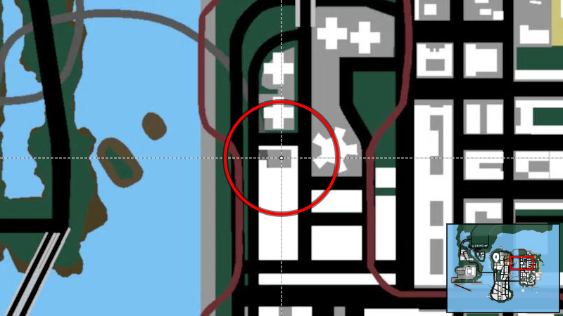 Portland Safehouse - Map Location in GTA 3 Portland Safehouse - Map Location in GTA 3