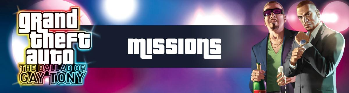 gta 4 all missions list