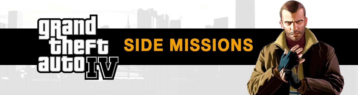GTA 4 Side Missions List & Guide (GTA IV, TLaD & TBoGT)
