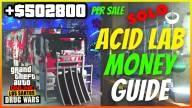GTA 5 Online: New Acid Lab Business Money Making Guide
