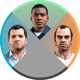gtav character selection wheel