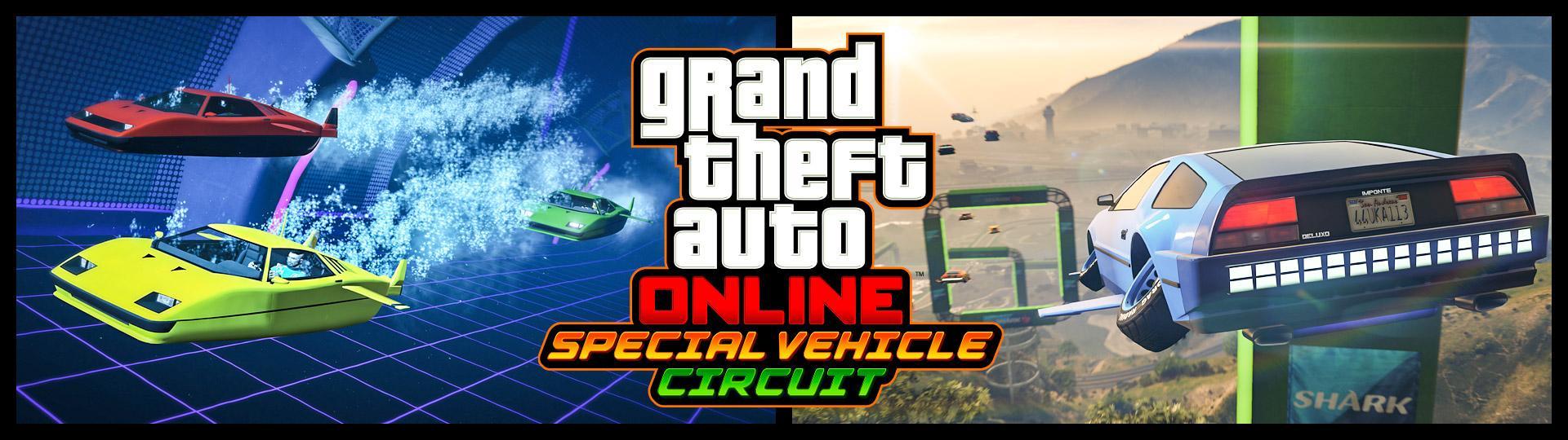 GTA Online: Thruster, Deluxo and Stromberg special vehicle races