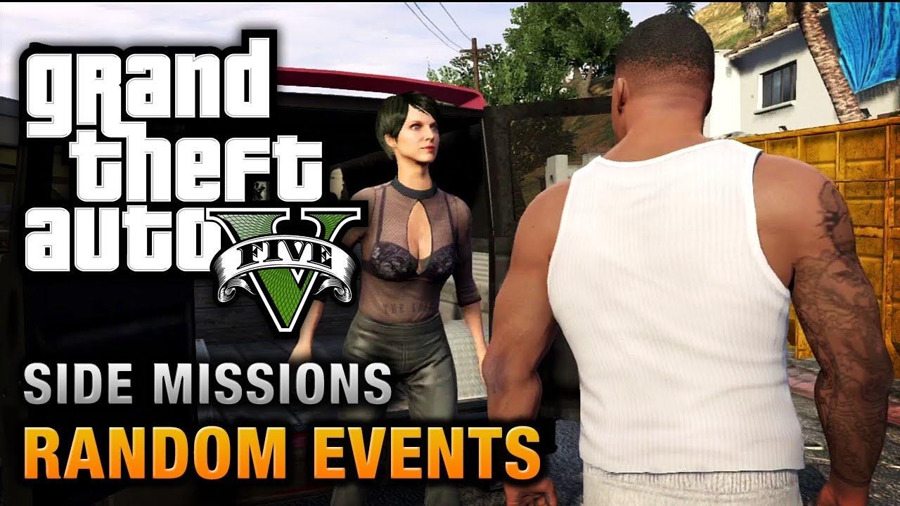 Random events map GTA 5: map of robberies, vans map, ATM map
