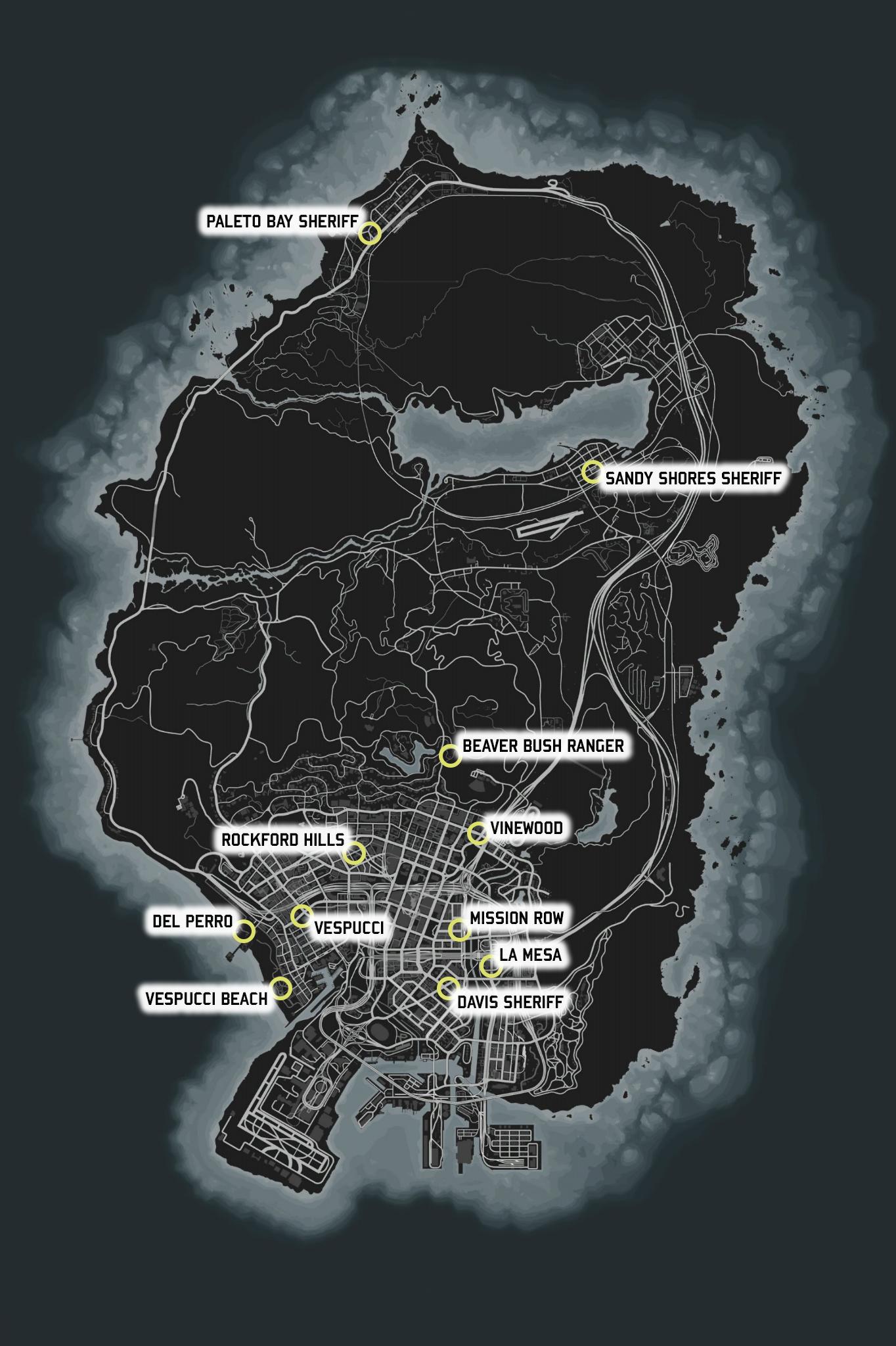 Gta 5 Map - Nauger