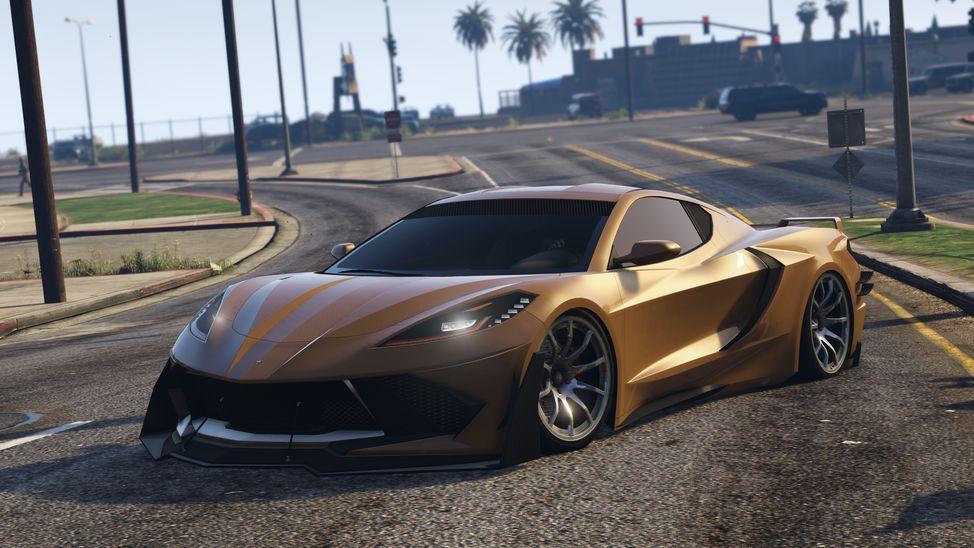 GTA 5 - NEW C8 Invetero Coquette D10 Cruise!! They ADDED NEW