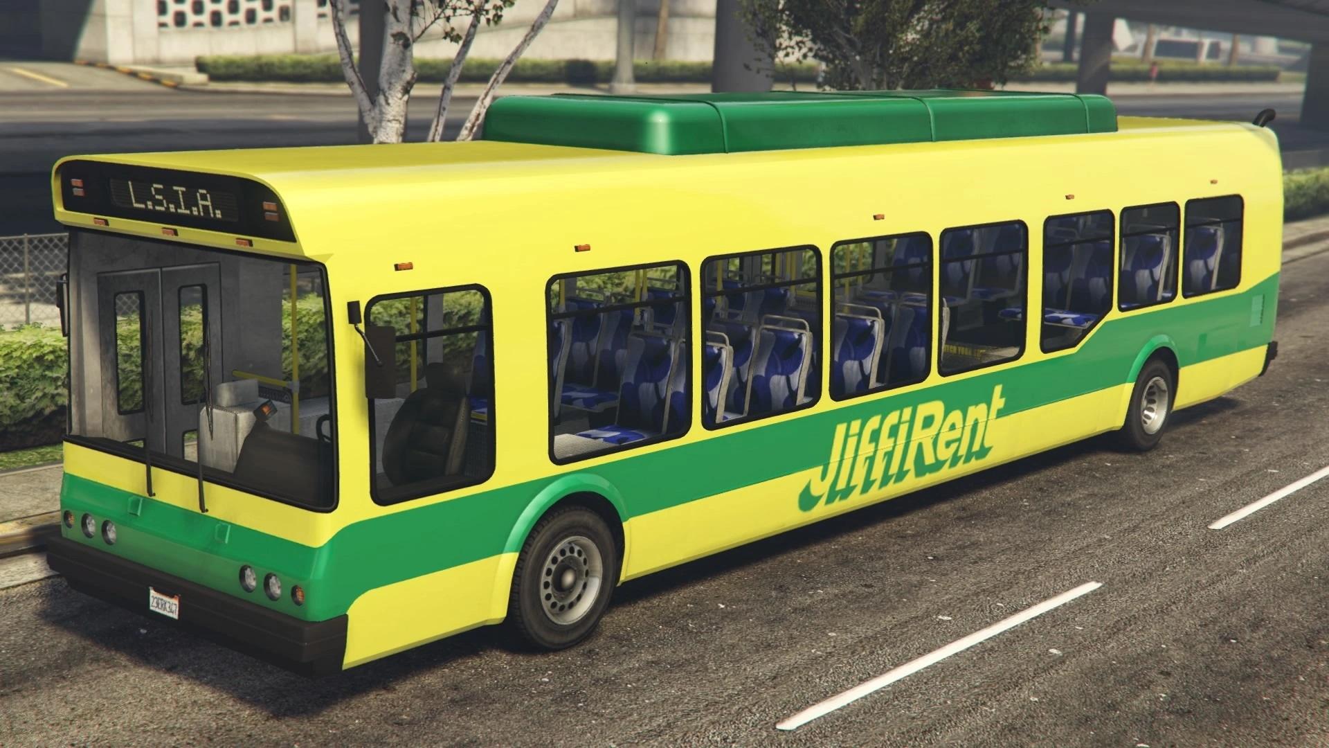 Airport Bus | GTA 5 Online Vehicle Stats, Price, How To Get