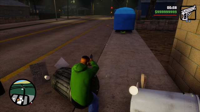 4 vice city maps in trash cans 2