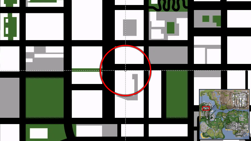 Chinatown Safehouse - Map Location in GTA San Andreas Chinatown Safehouse - Map Location in GTA San Andreas