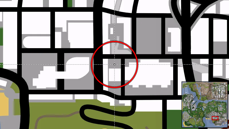 Roboi's Food Mart - Map Location in GTA San Andreas Roboi's Food Mart - Map Location in GTA San Andreas