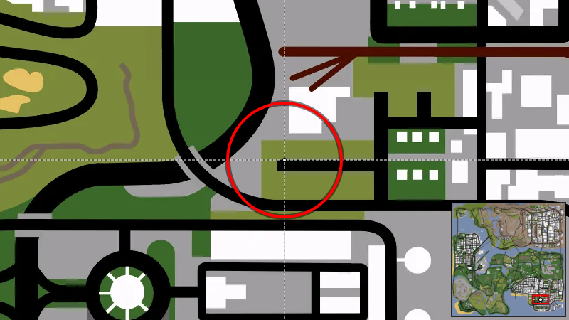 Verdant Bluffs Safehouse - Map Location in GTA San Andreas Verdant Bluffs Safehouse - Map Location in GTA San Andreas