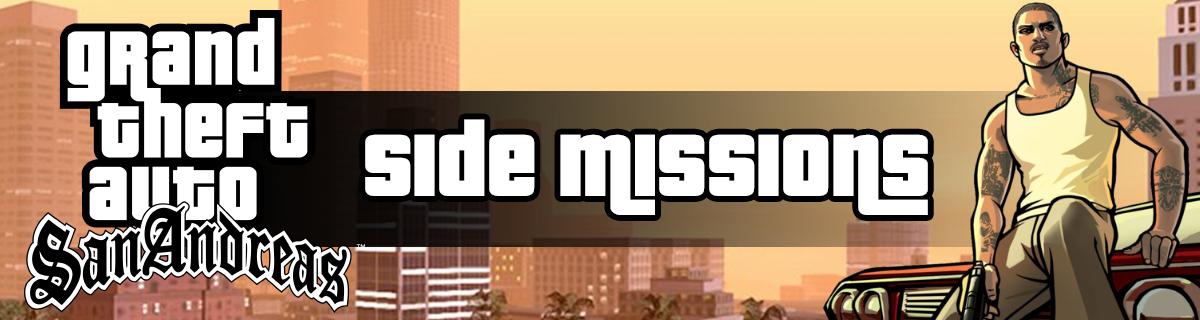 GTA San Andreas Side Missions Assets, Schools & Challenges