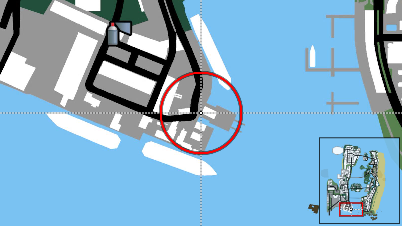 Viceport Boatyard - Map Location in GTA Vice City Viceport Boatyard - Map Location in GTA Vice City