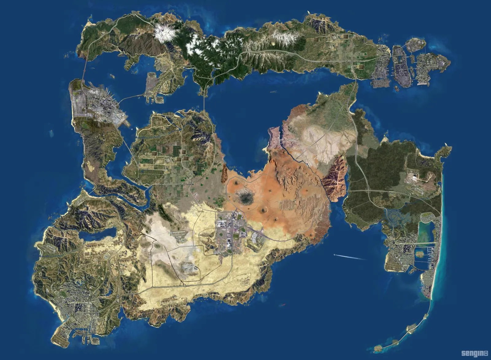 GTA 6': Map for next installment based on Borders of Mexico?