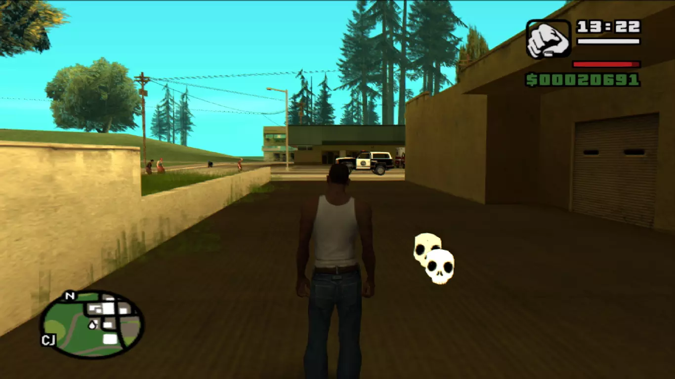 GTA: San Andreas HD on Xbox 360 is a mobile port
