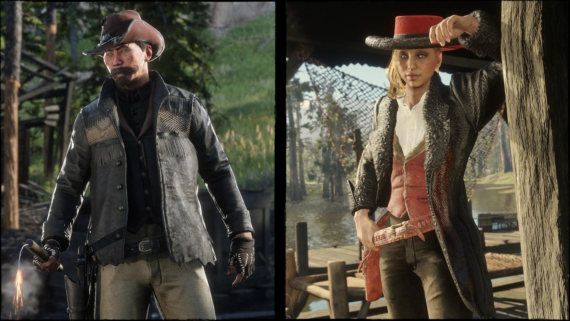 where do you buy clothes in red dead redemption 2