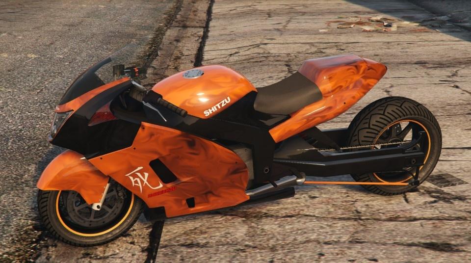 Shitzu Hakuchou Drag Bike | GTA 5 Online Vehicle Stats, Price, How To Get